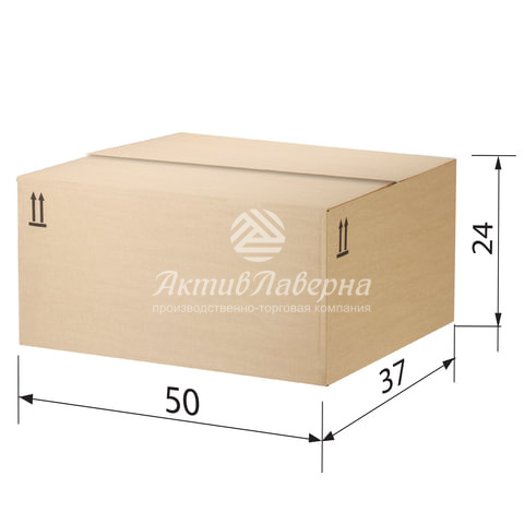 гофроящик 500х370х240 мм, марка т22, профиль b